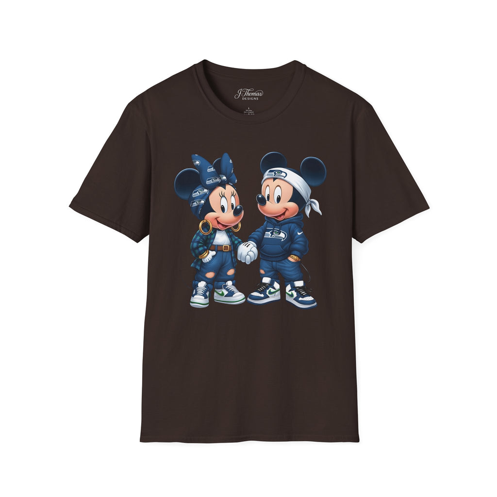 Mickey & Minnie - Seattle Seahawks