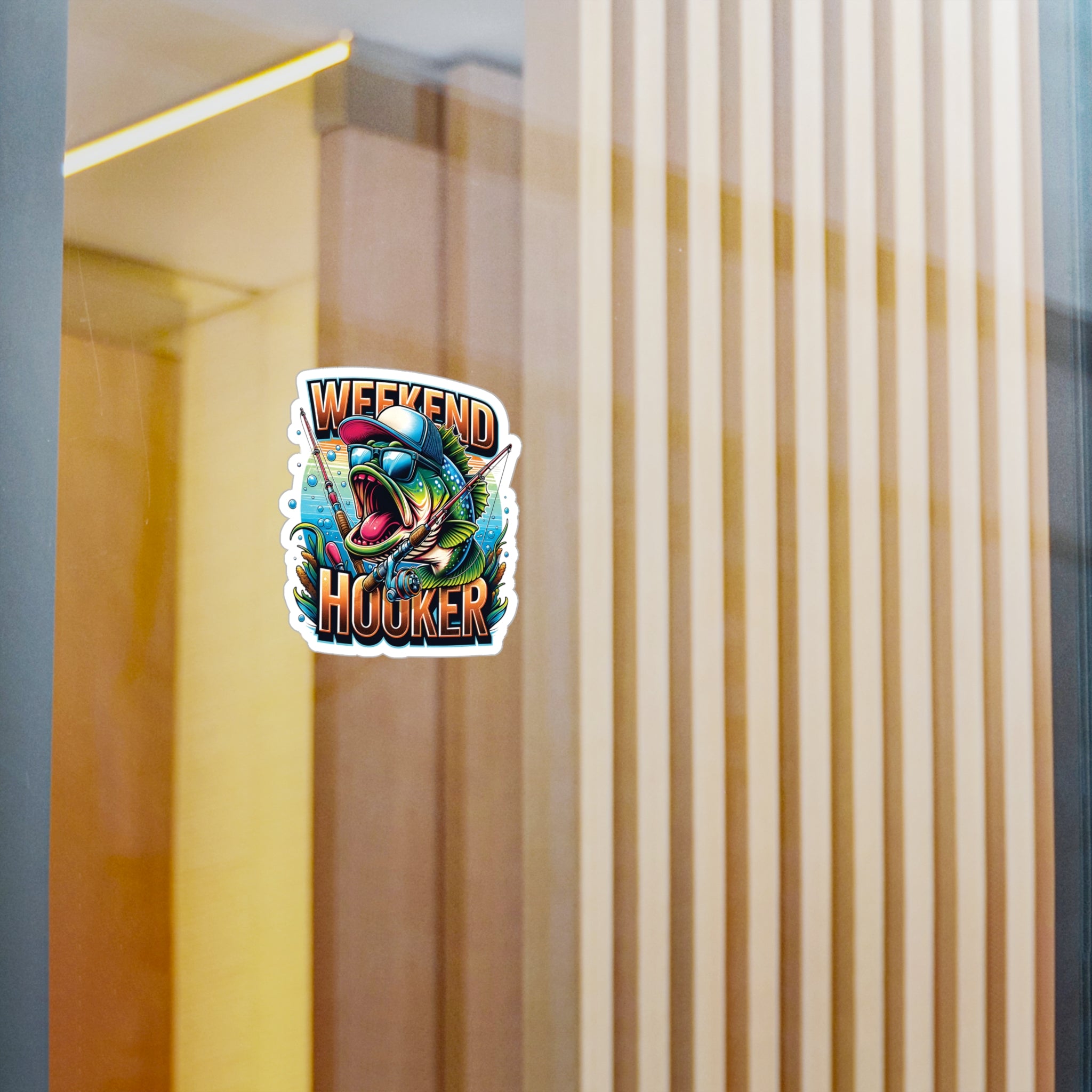 Weekend Hooker Vinyl Decal