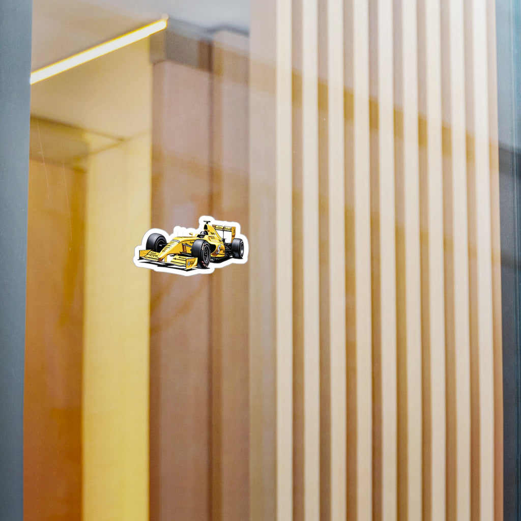 F1 Car #8 Vinyl Decal
