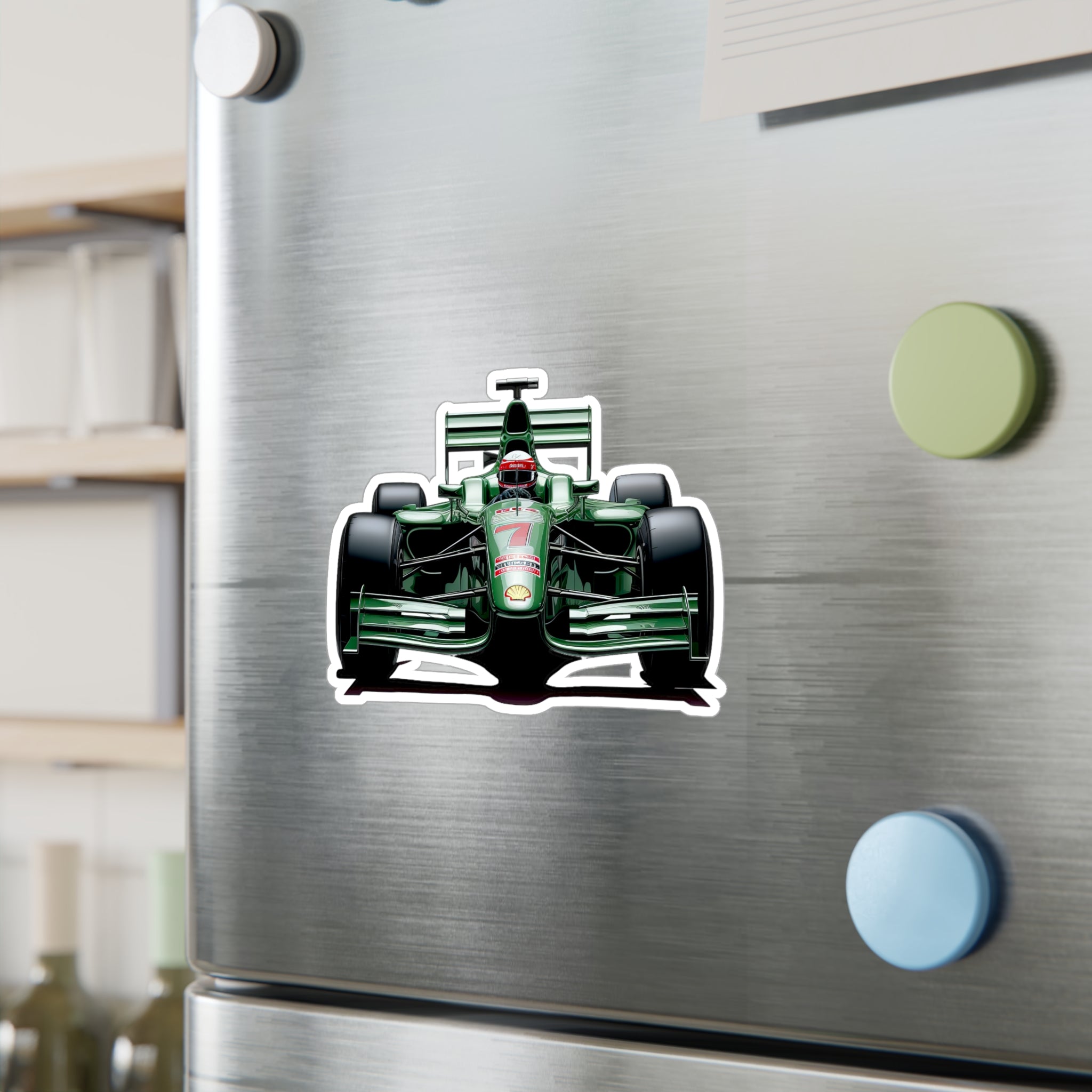 F1 Car #1 Vinyl Decal