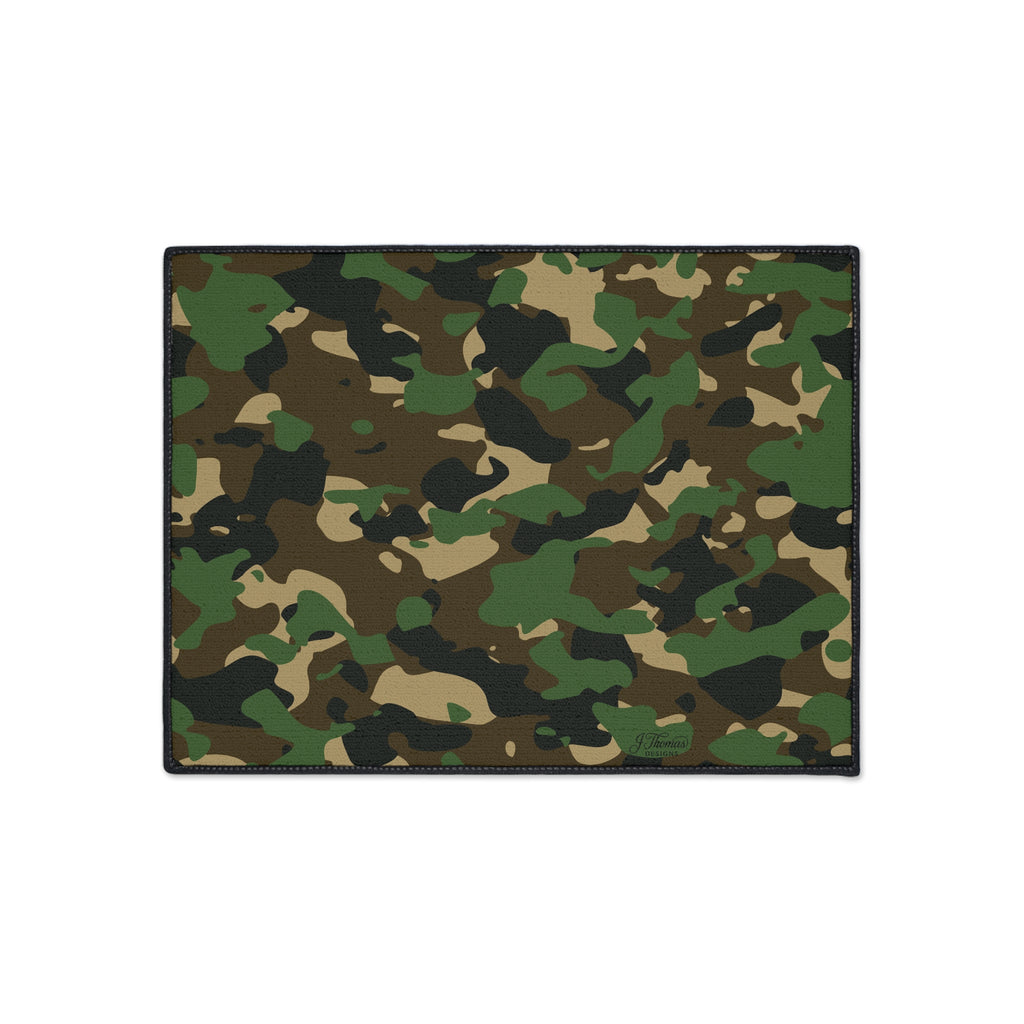 Heavy Duty Floor Mat – Green Camo