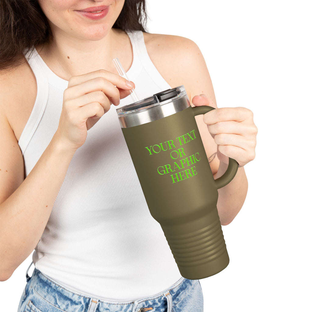 Custom Personalized 40oz Insulated Travel Mug | Tumbler
