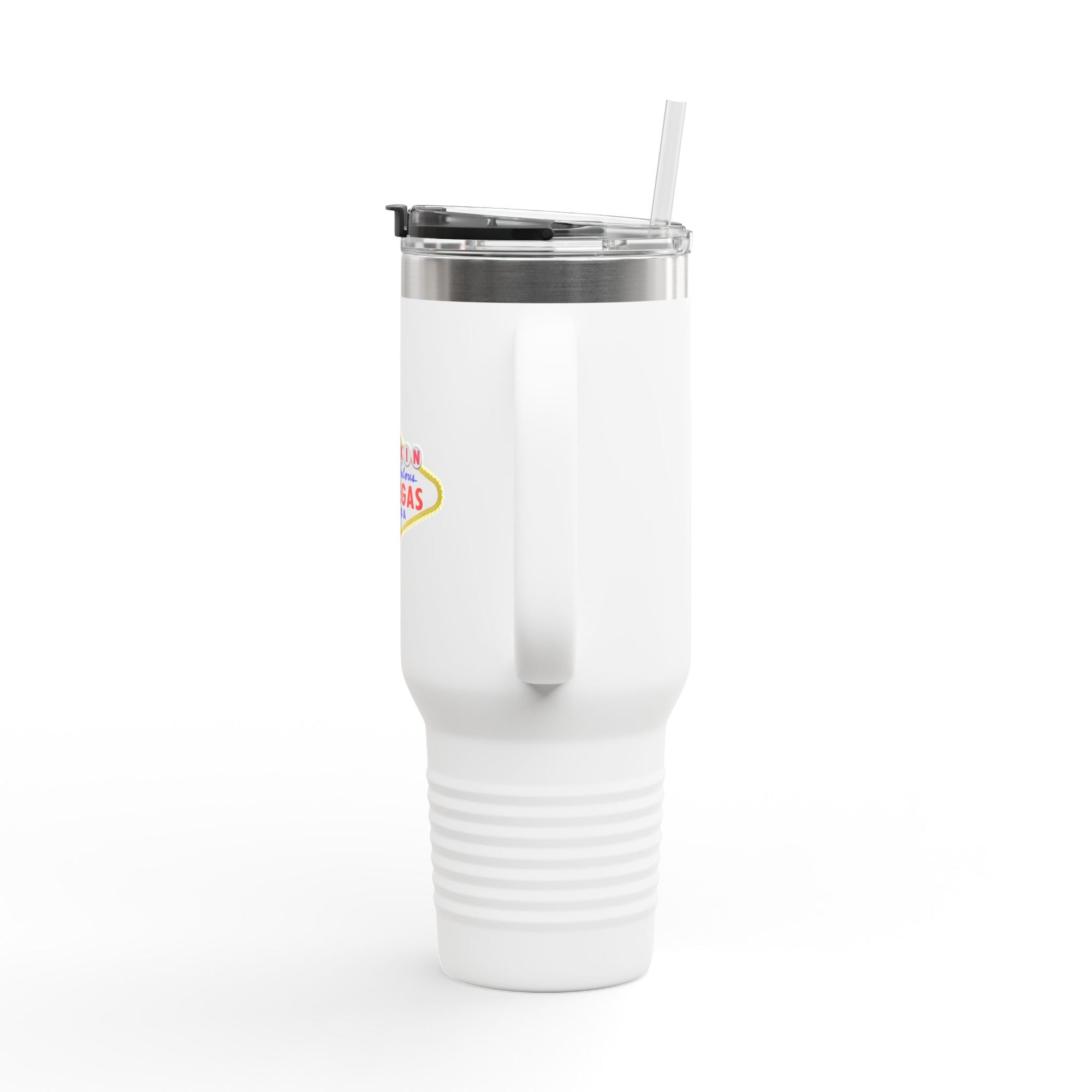 "Truckin Through" Las Vegas Sign 40oz Insulated Travel Mug | Tumbler