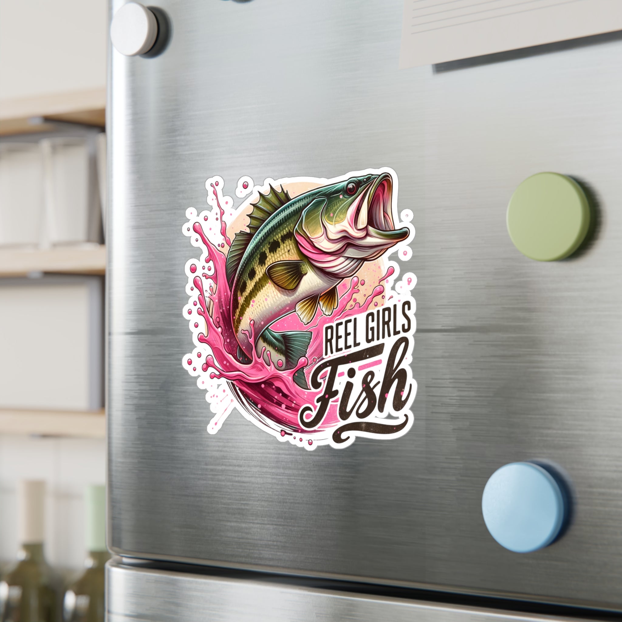 Reel Girls Fish Vinyl Decal