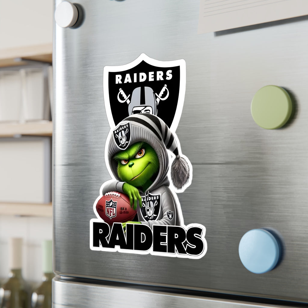 The Grinch - Raiders Vinyl Decal