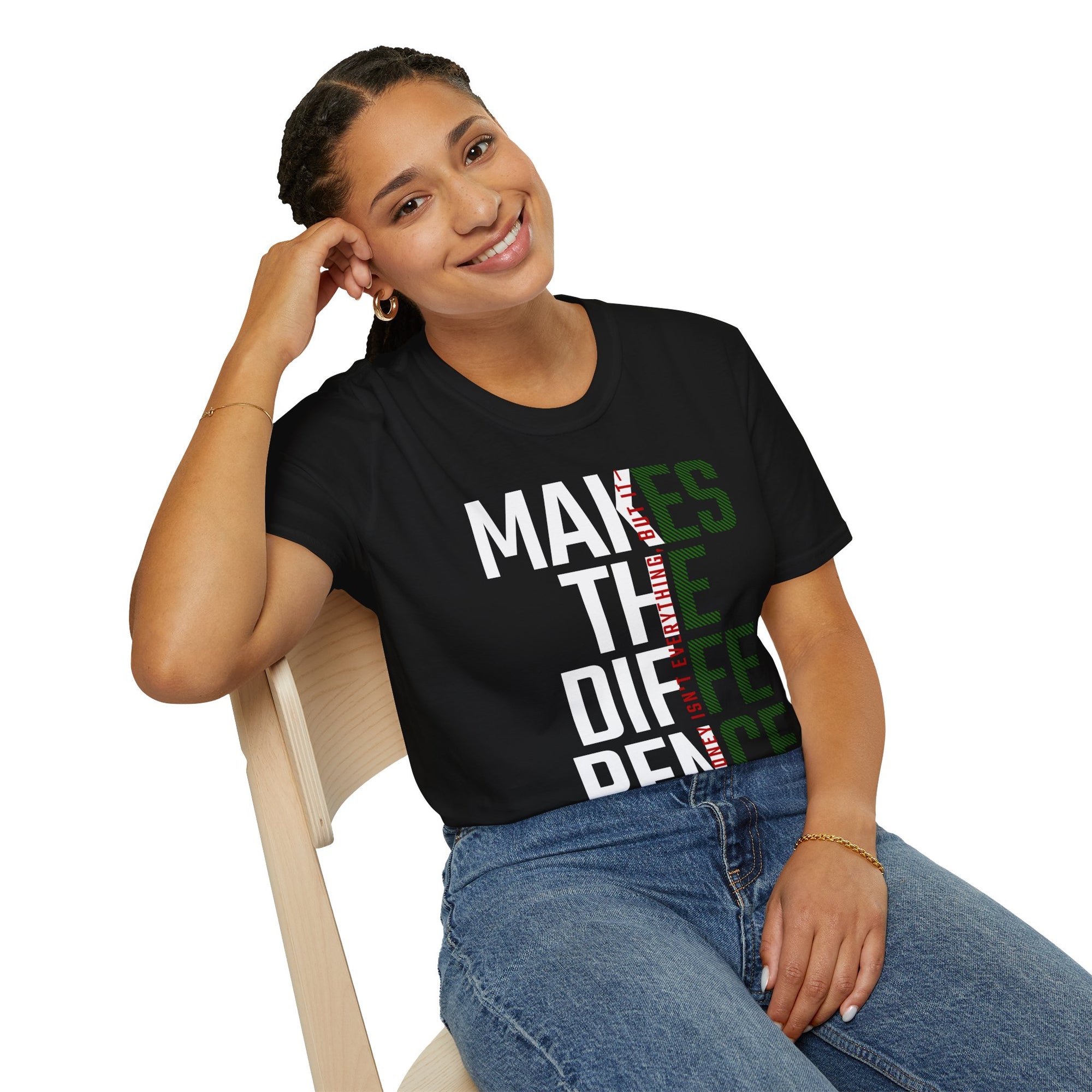 "Money Isn't Everything" - "moti-Voice-tion Wear" T-Shirt