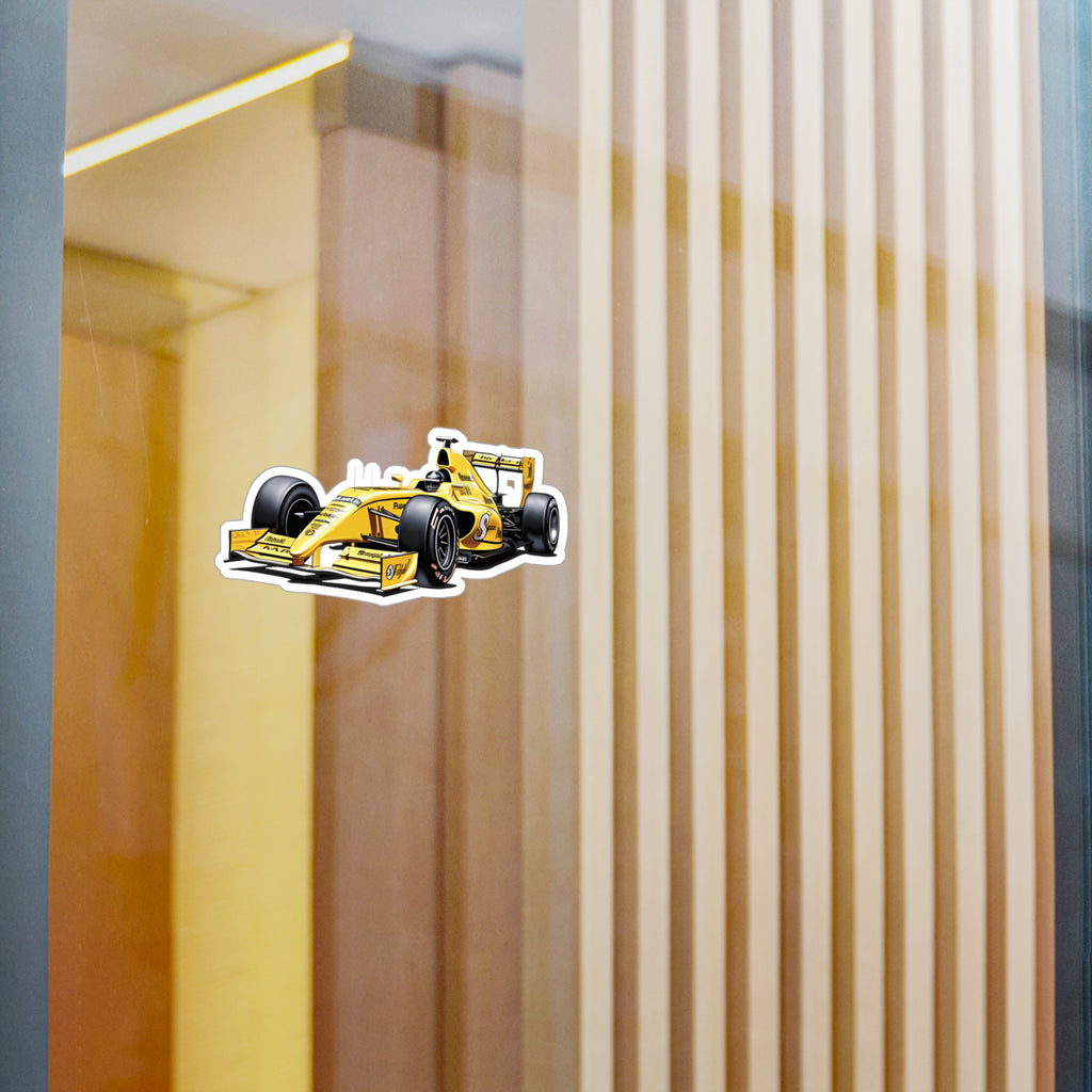 F1 Car #8 Vinyl Decal