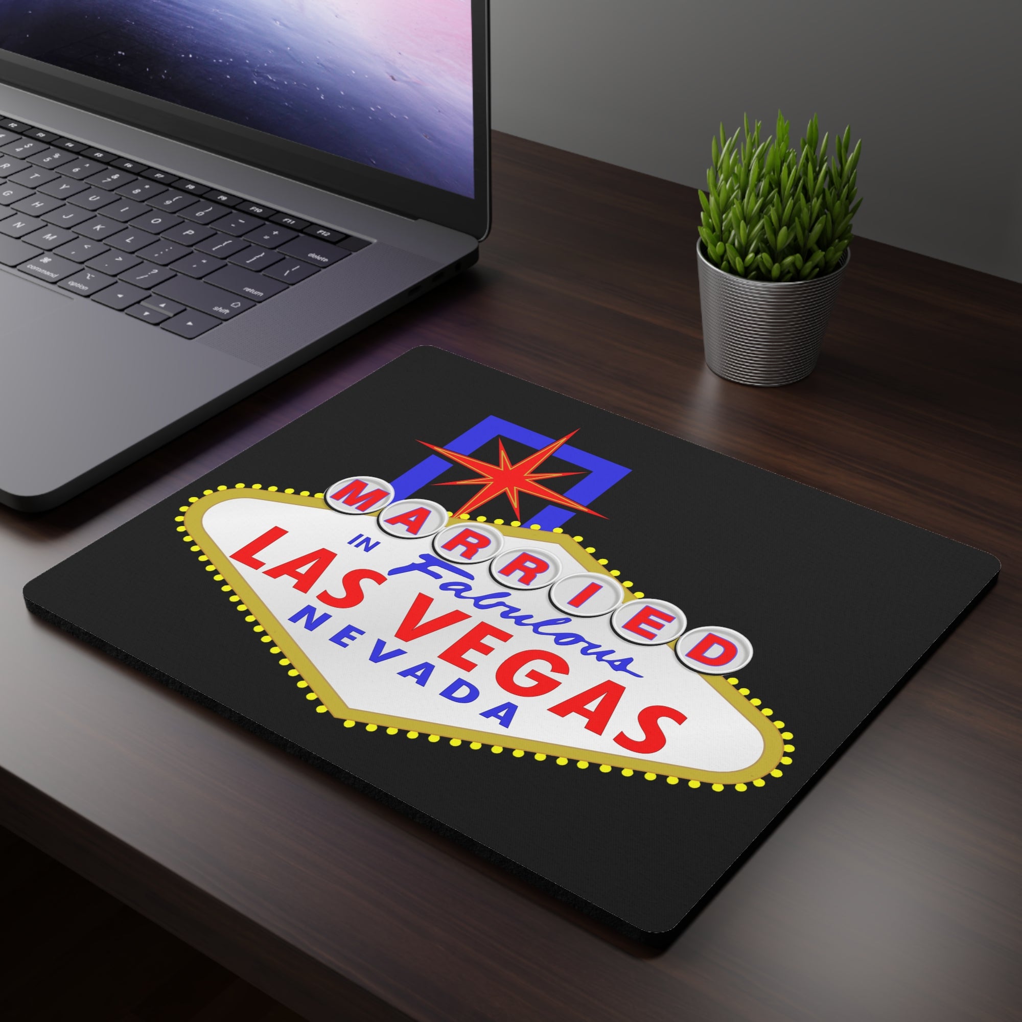 Married - "Las Vegas Sign" Mouse Pad