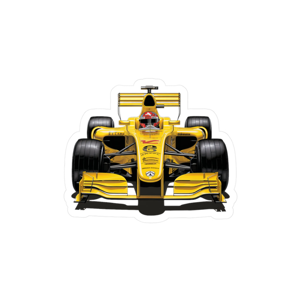 F1 Car #9 Vinyl Decal