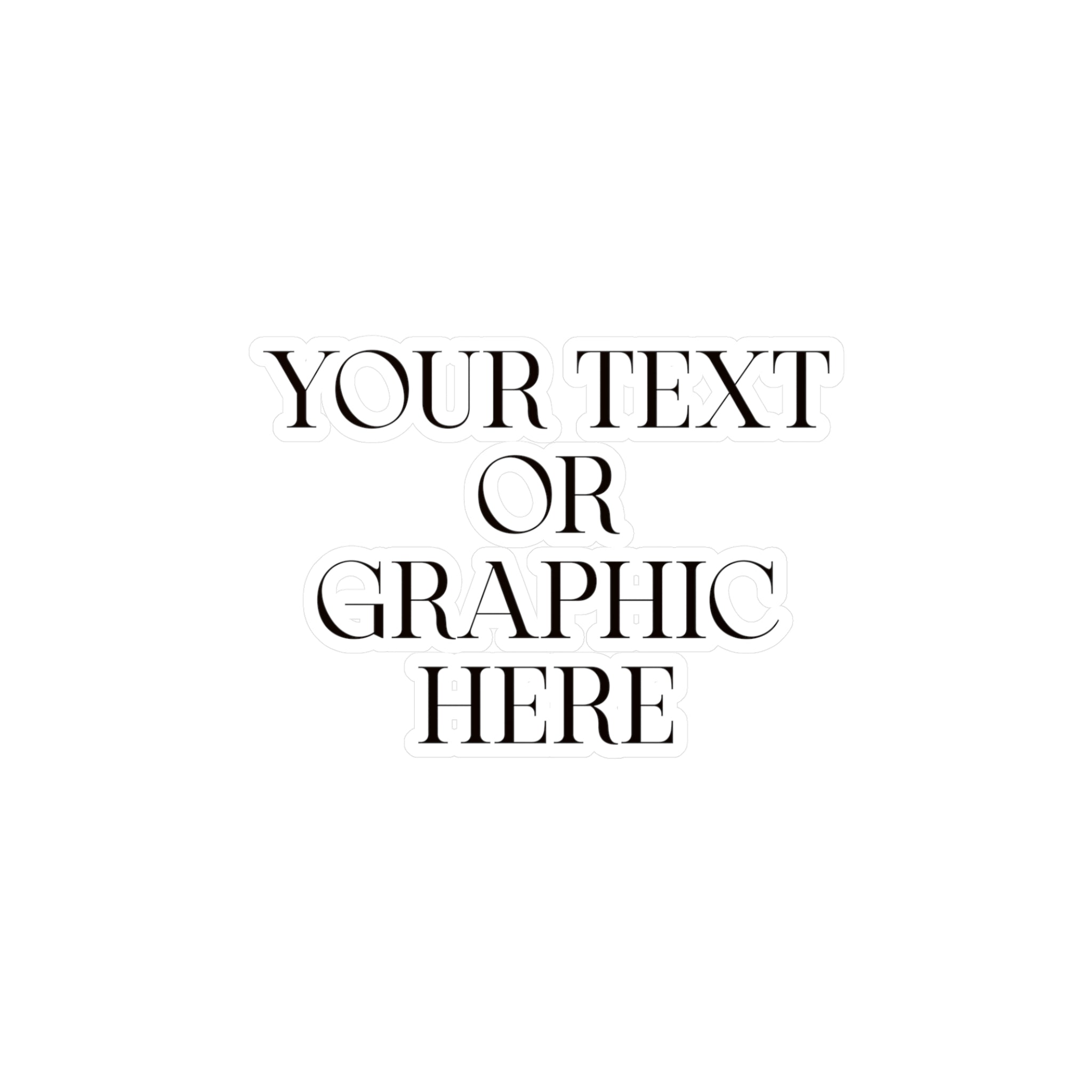 Custom Personalized Vinyl Decal