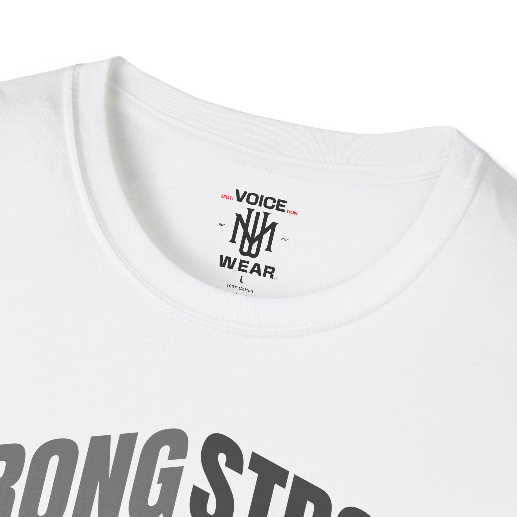 "Strong Body" - "moti-Voice-tion Wear" T-Shirt