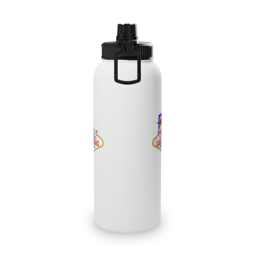 "Get Fit" Las Vegas Sign Stainless Steel Water Bottle