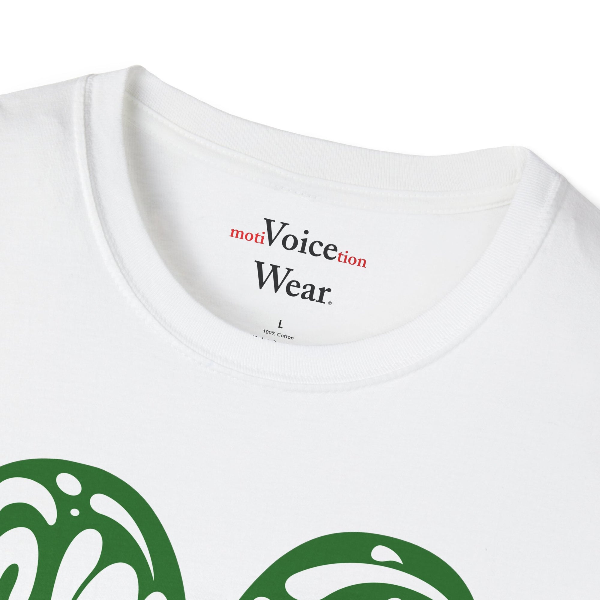 "Make Your Own Luck - White" - "moti-Voice-tion Wear" T-Shirt