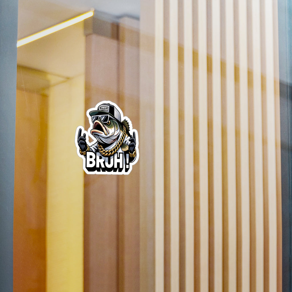 BRUH Fish Vinyl Decal