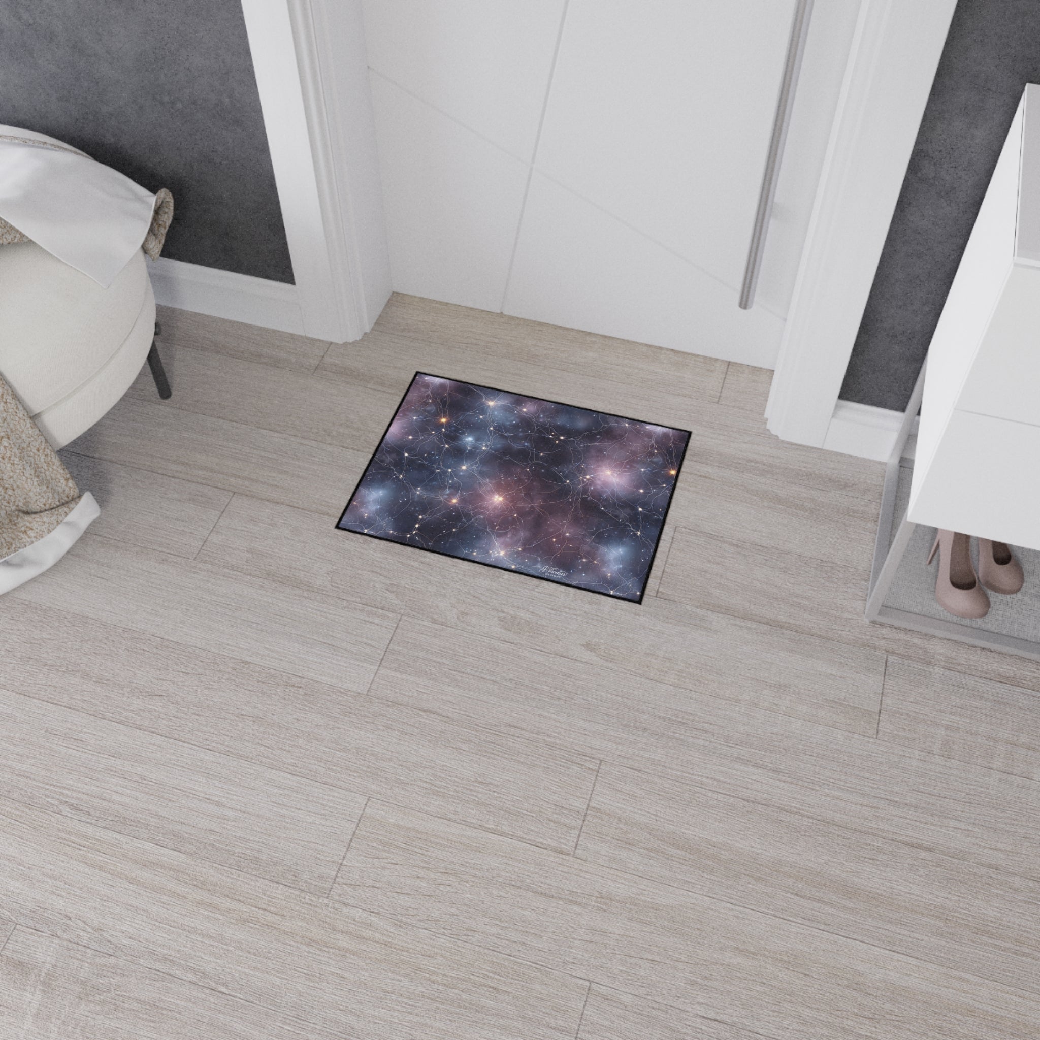 Heavy Duty Floor Mat – Marble Star Pattern