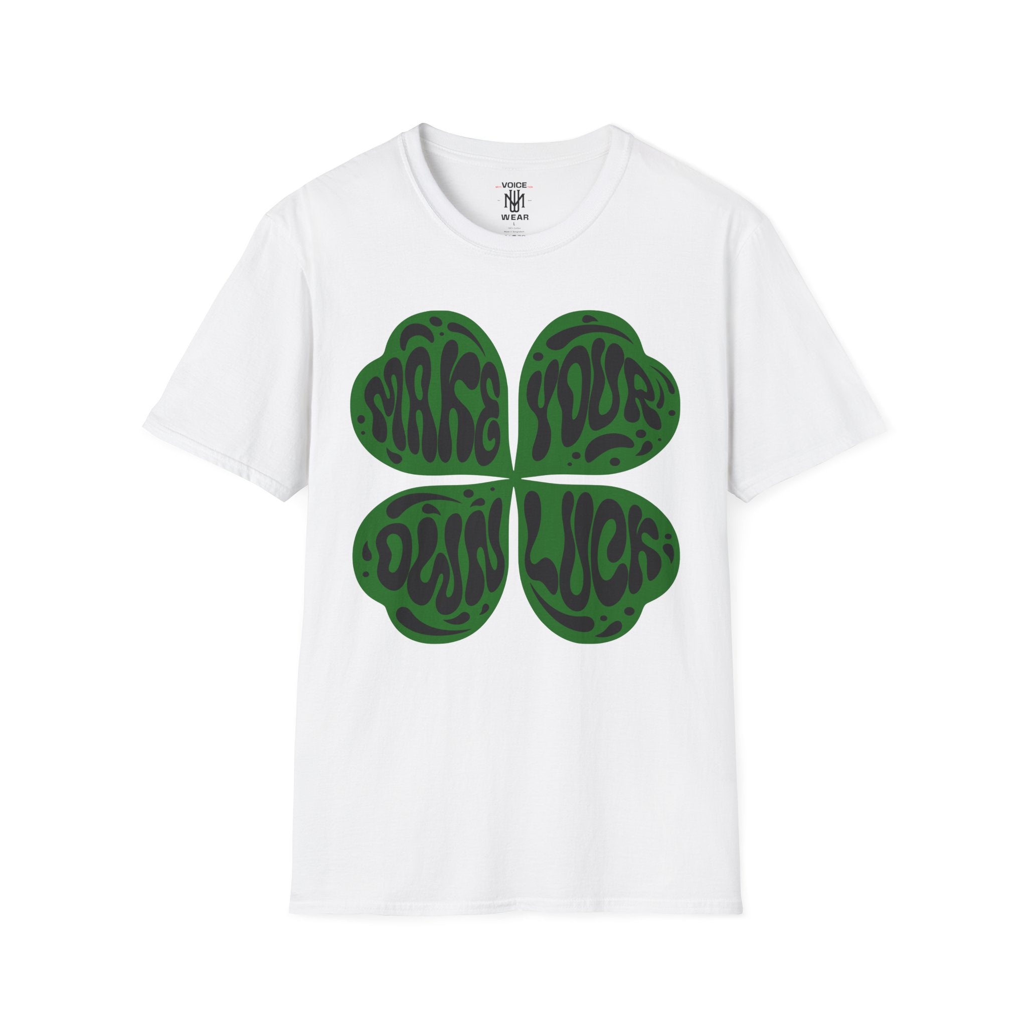 "Make Your Own Luck - Black" - "moti-Voice-tion Wear" T-Shirt