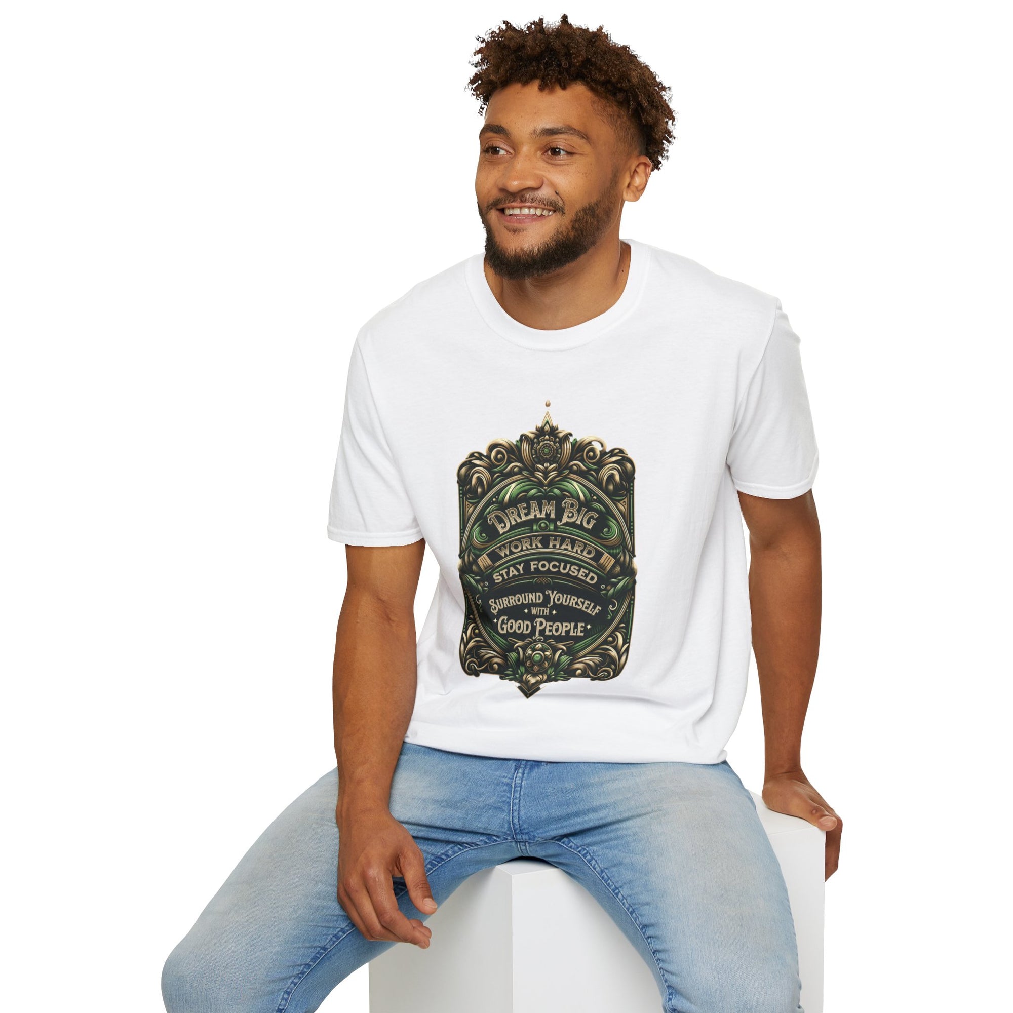 "Dream Big" - "moti-Voice-tion Wear" T-Shirt