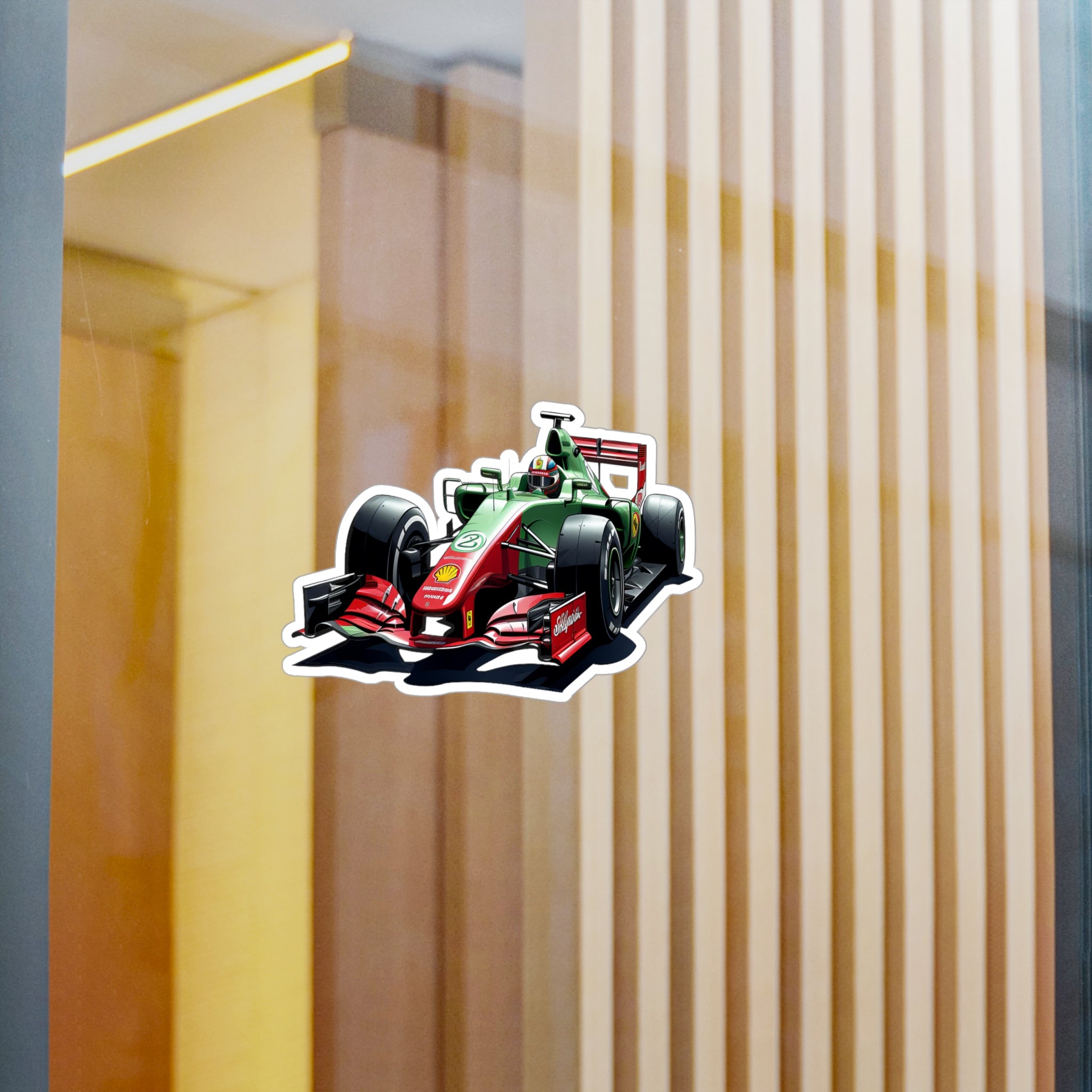 F1 Car #3 Vinyl Decal