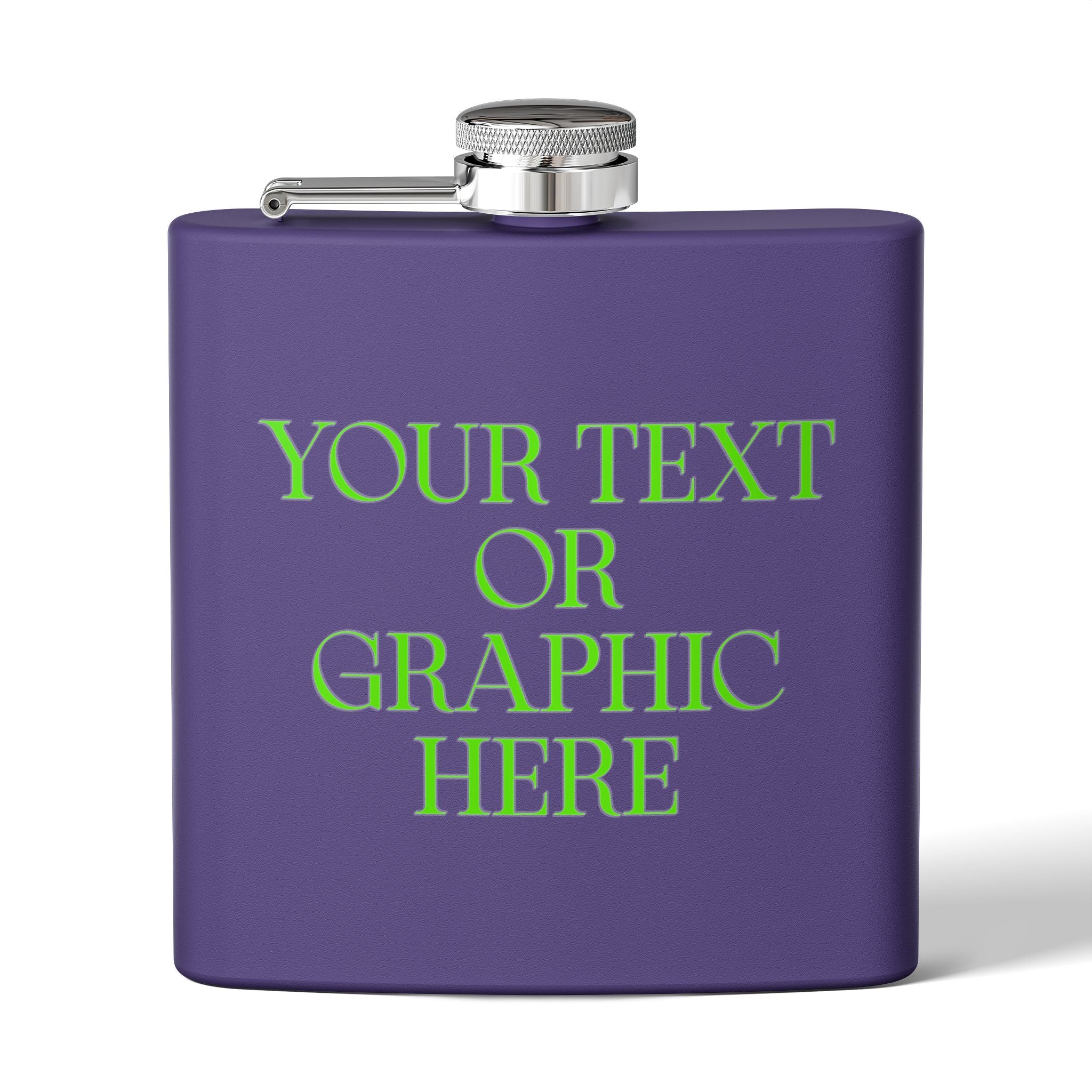 Custom Personalized 6oz Stainless Hip Flask