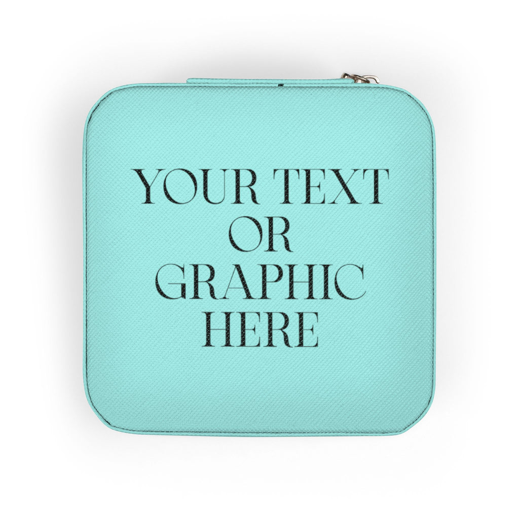 Custom Personalized Compact Jewelry Travel Case