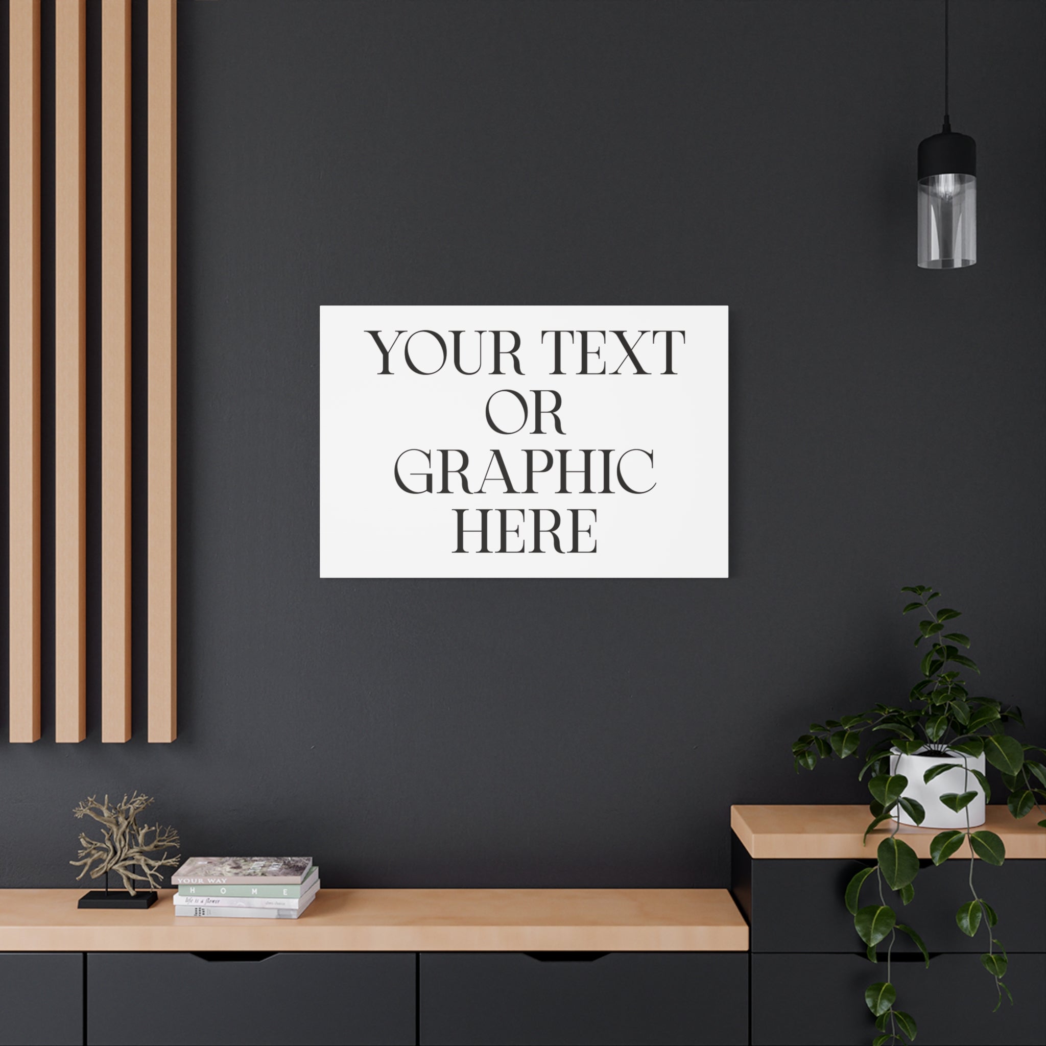 Custom Personalized Matte Canvas Print