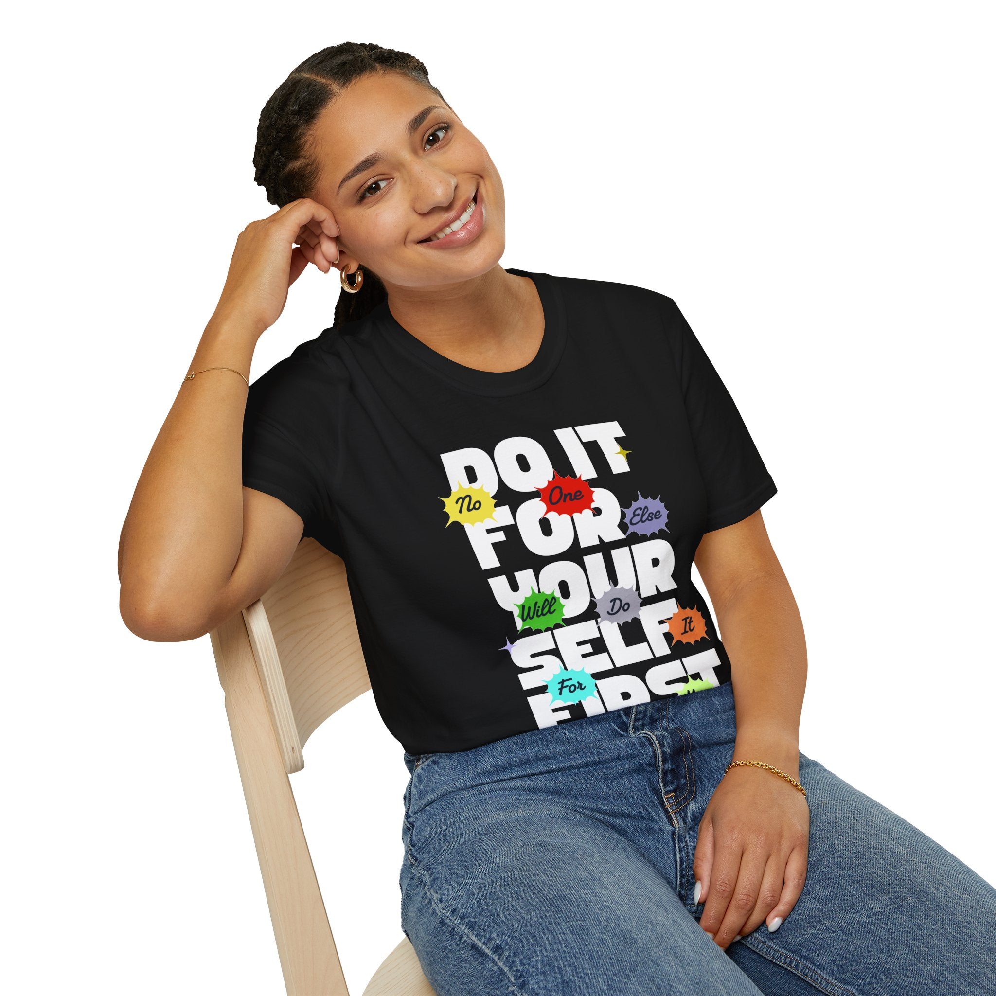 "Do It For Yourself First" - "moti-Voice-tion Wear" T-Shirt