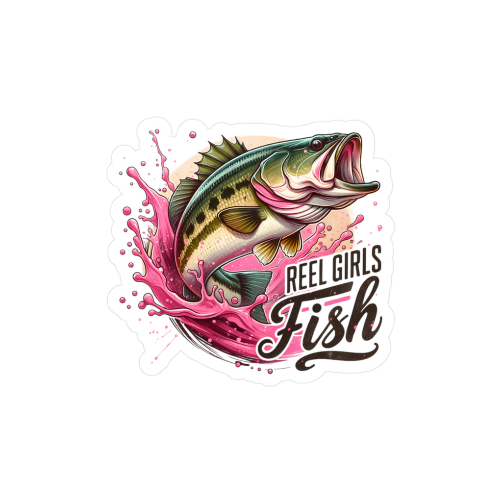 Reel Girls Fish Vinyl Decal
