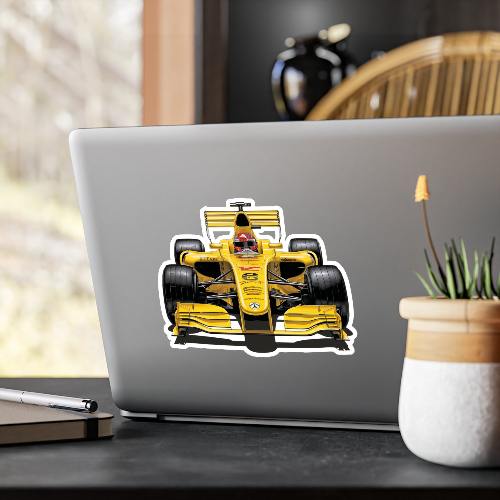 F1 Car #9 Vinyl Decal