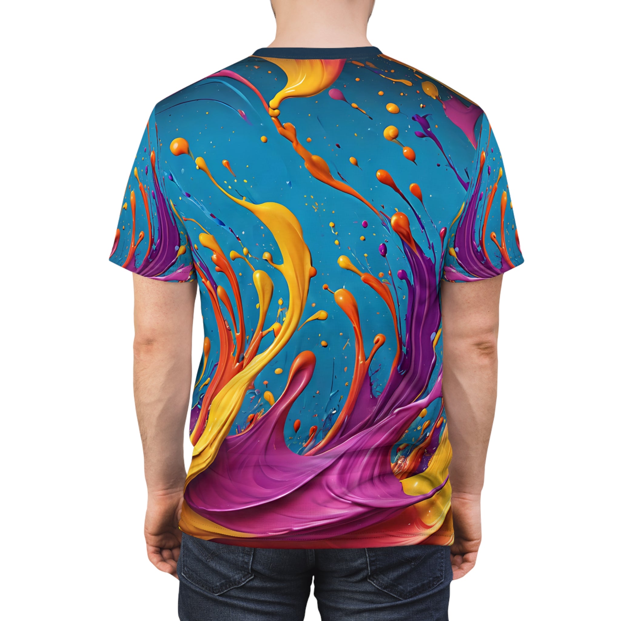 "All-Over Print" T-Shirt - #124