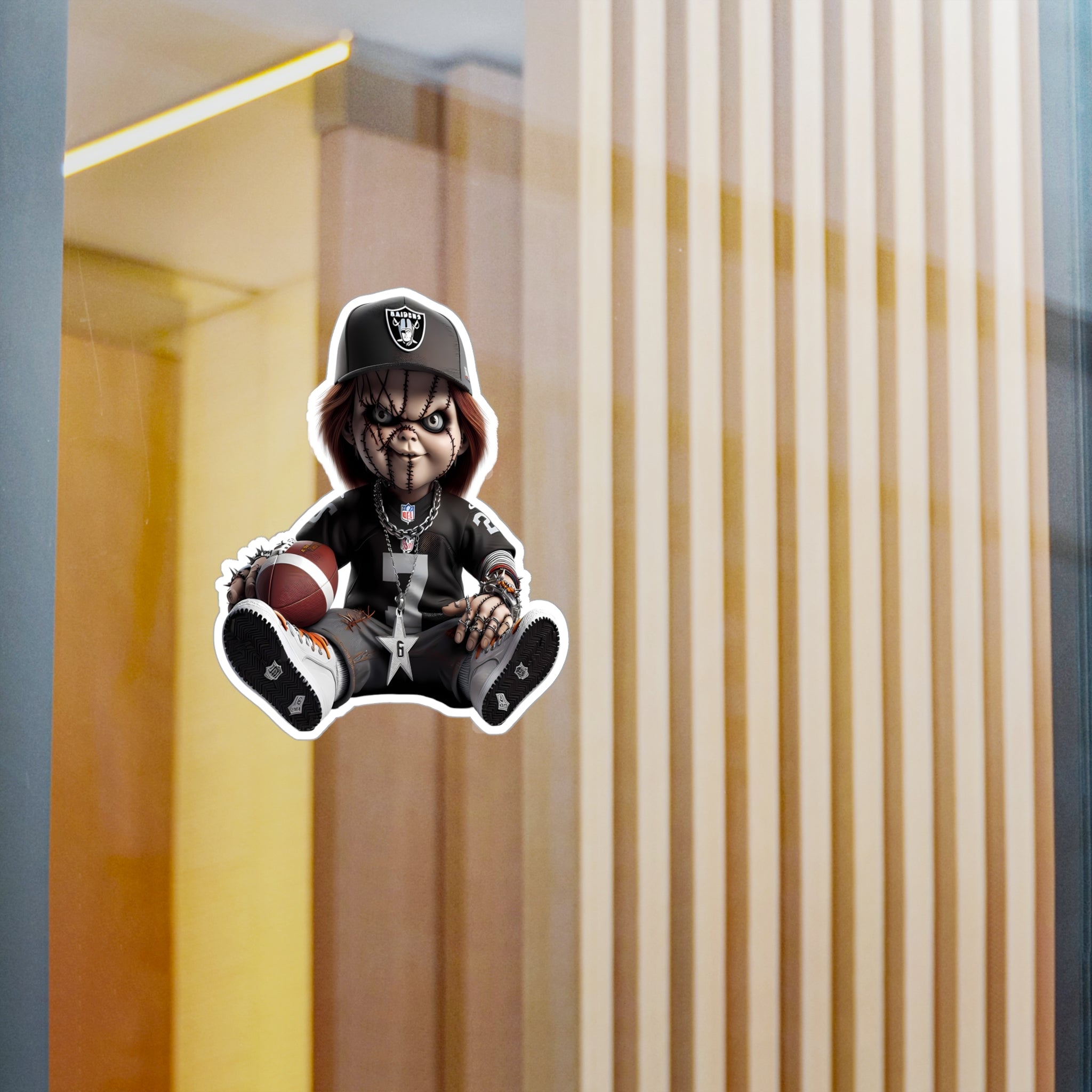 Chucky - Raiders Vinyl Decal