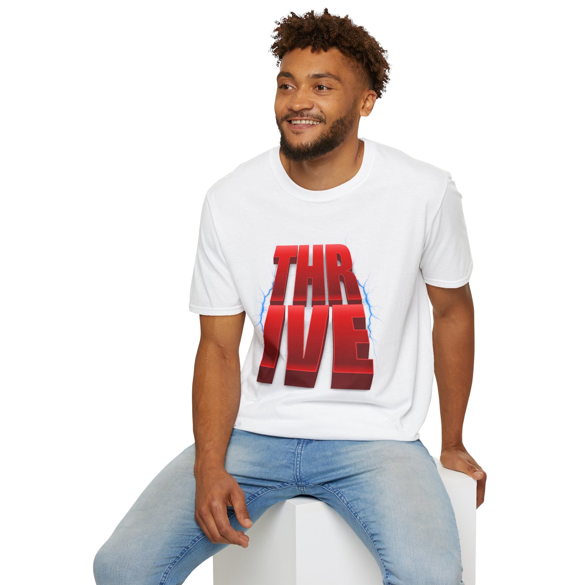 "Thrive" - "moti-Voice-tion Wear" T-Shirt
