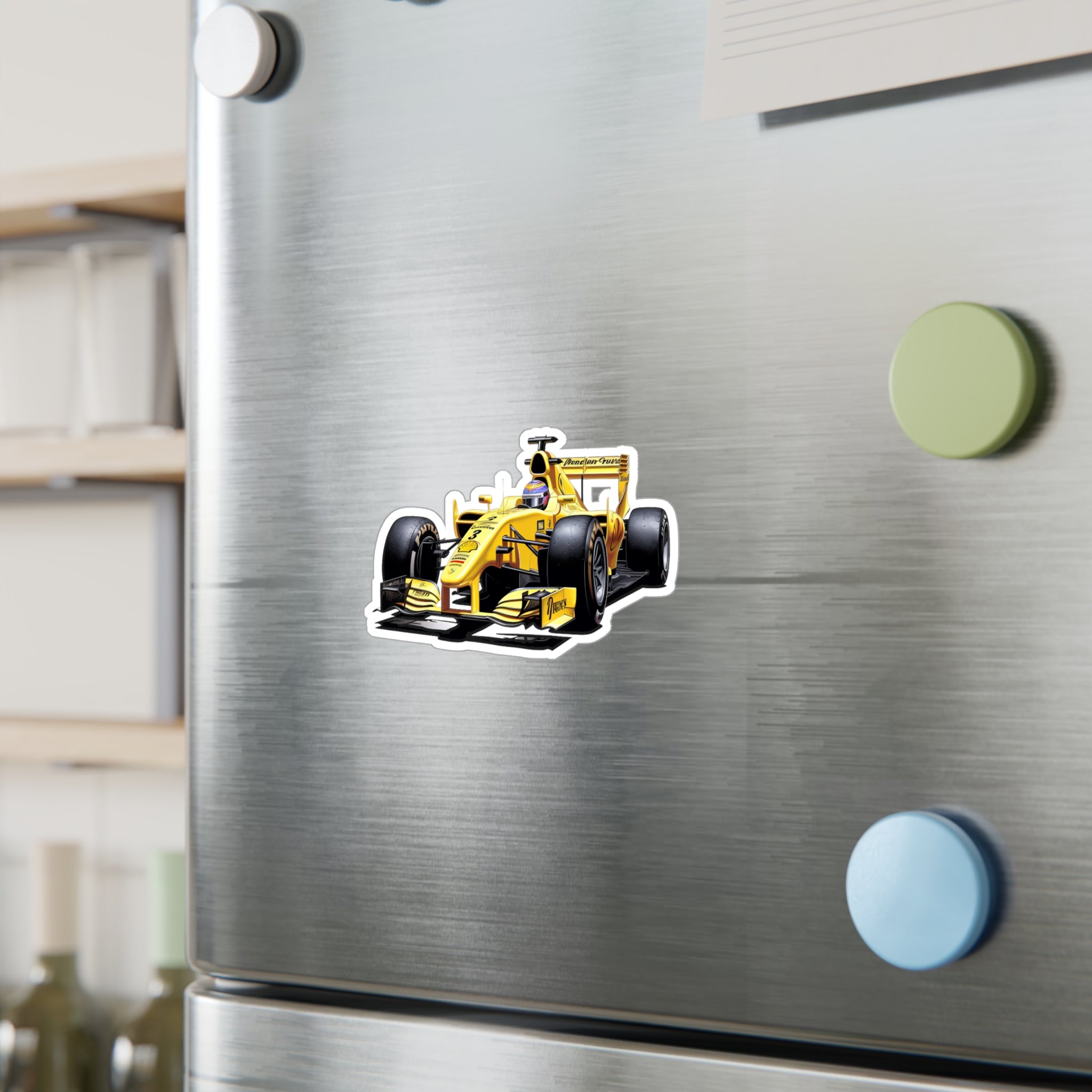 F1 Car #11 Vinyl Decal