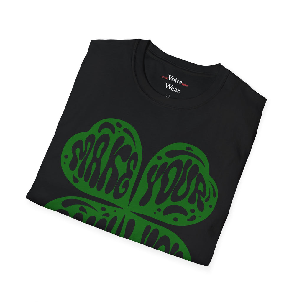 "Make Your Own Luck - Black" - "moti-Voice-tion Wear" T-Shirt
