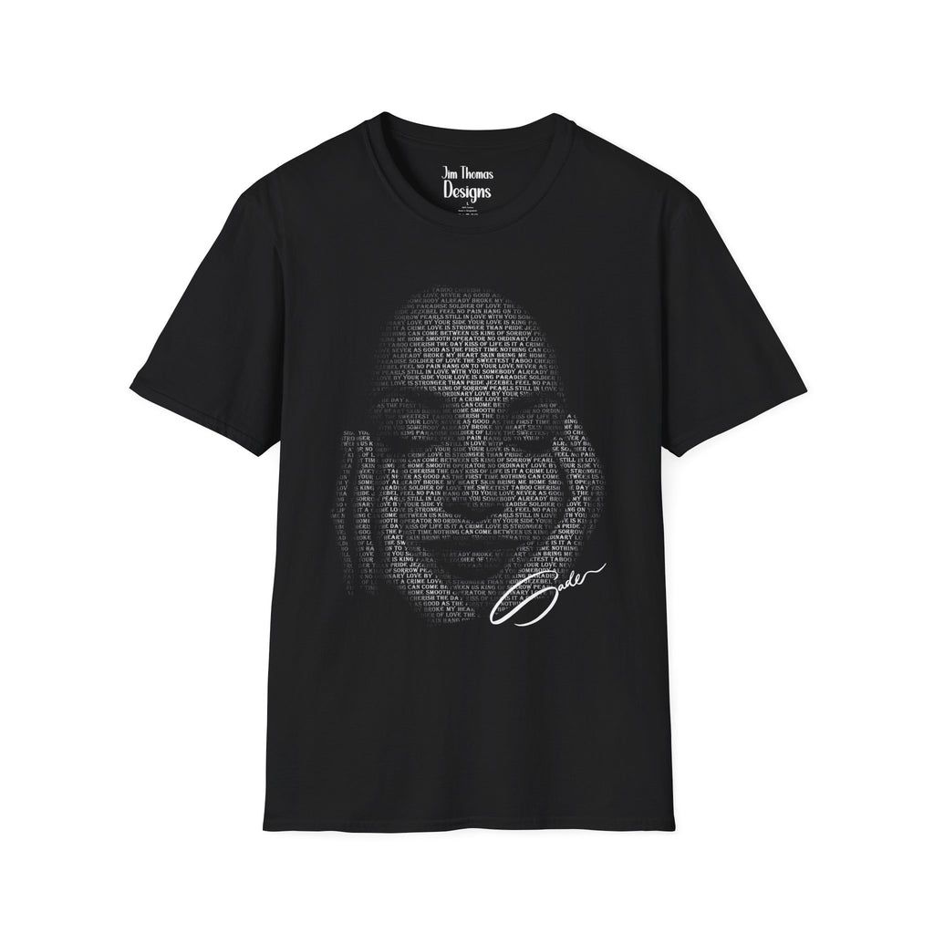 "Sade's Greatest Hits" T-Shirt - White Text