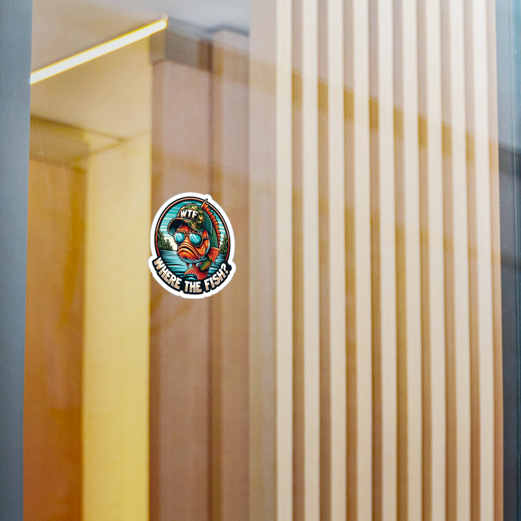 Where The Fish? Vinyl Decal