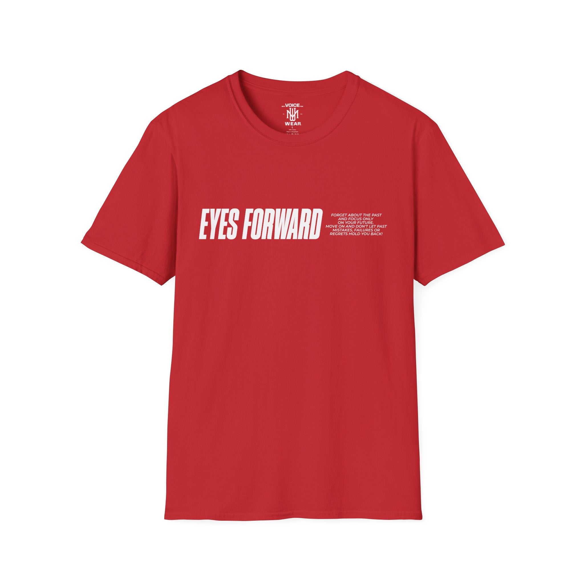 "Eyes Forward" - "moti-Voice-tion Wear" T-Shirt