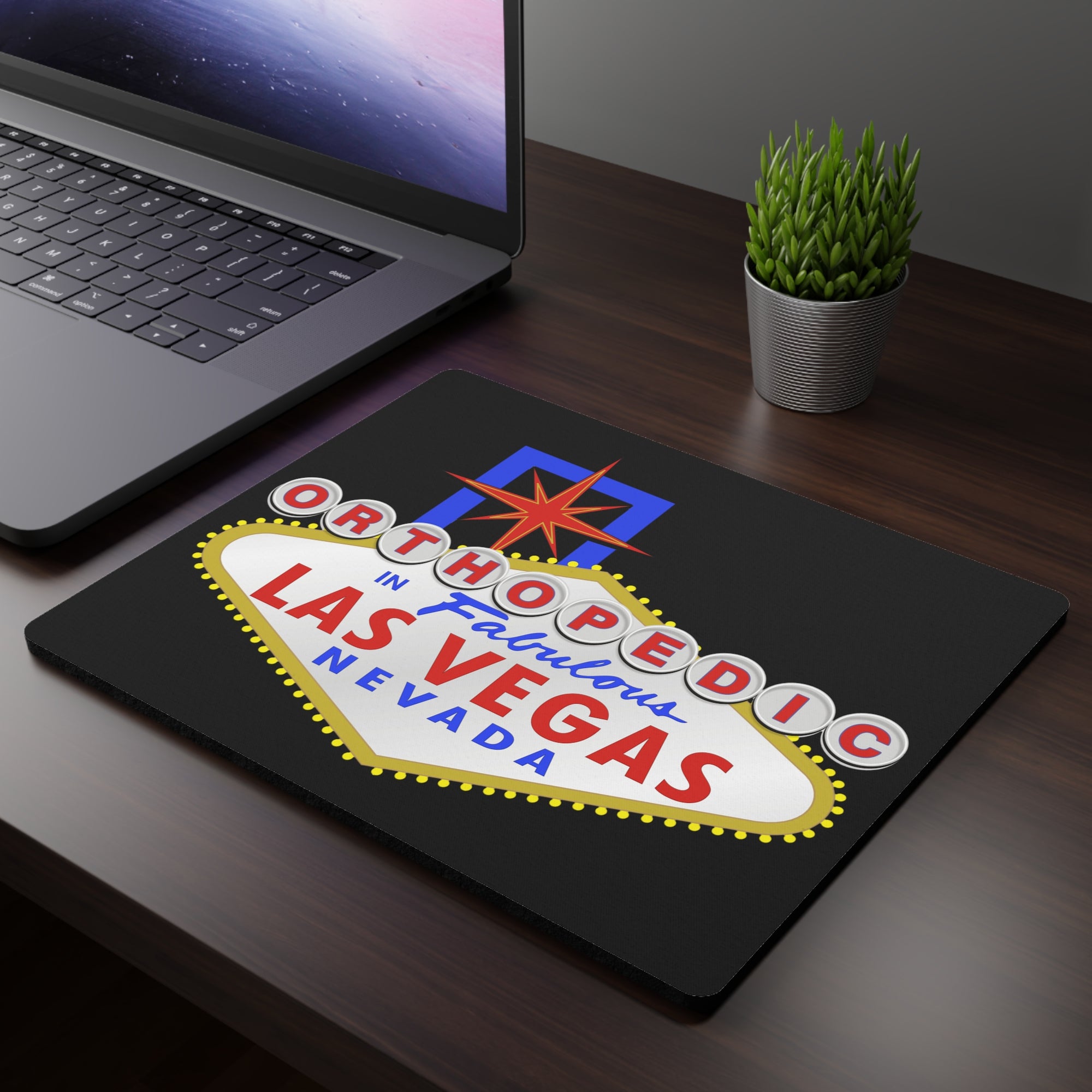 Orthopedic - "Las Vegas Sign" Mouse Pad