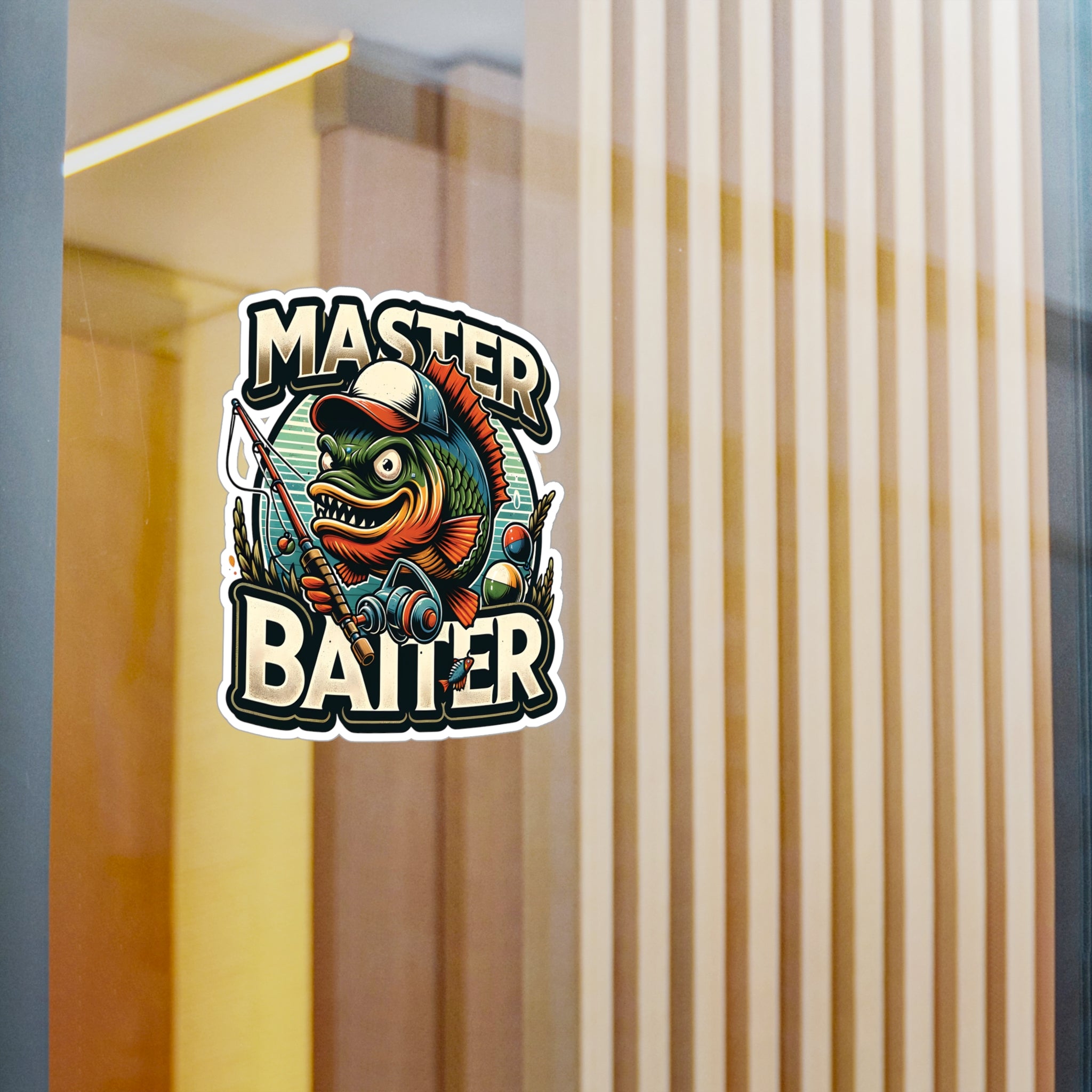 Master Baiter Vinyl Decal