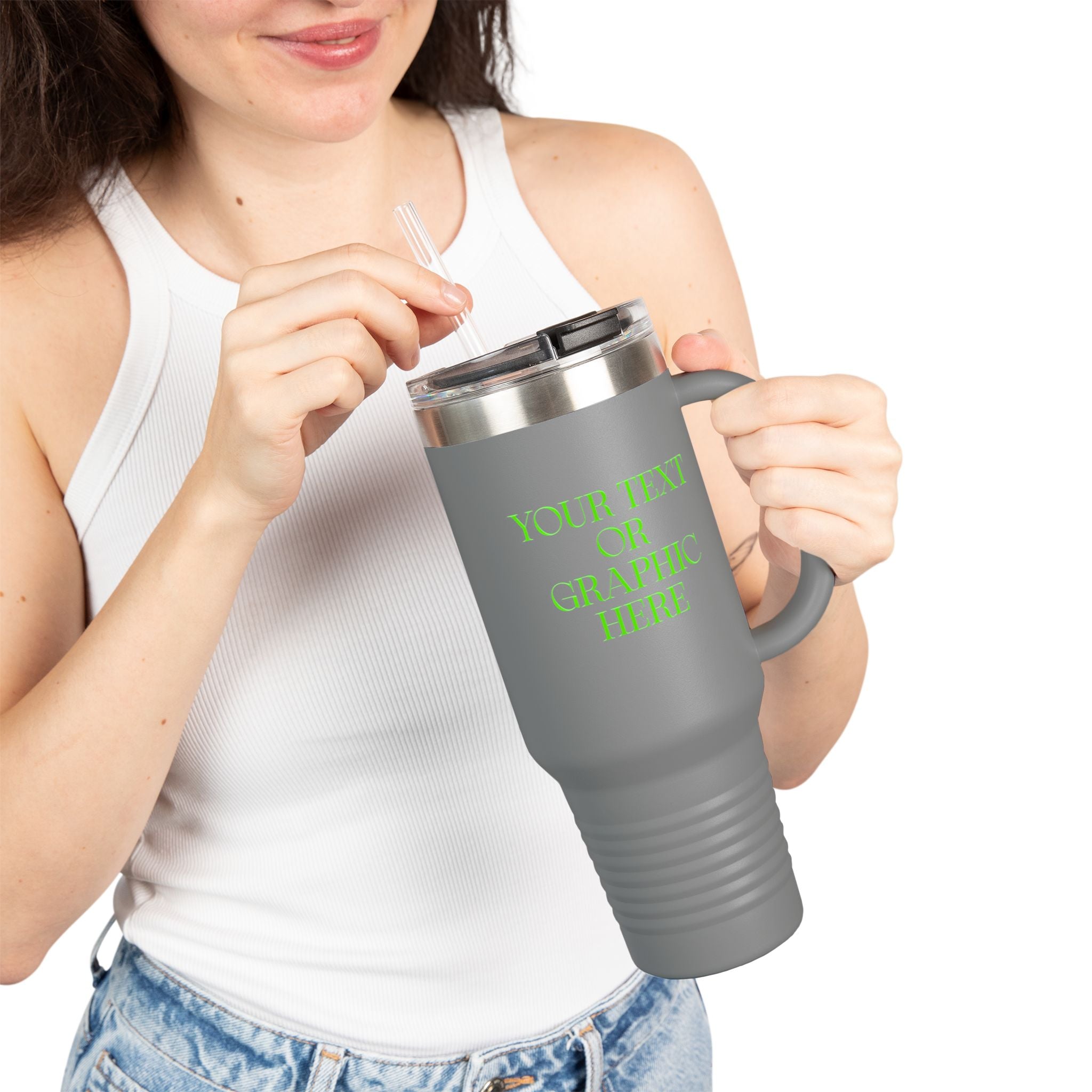 Custom Personalized 40oz Insulated Travel Mug | Tumbler