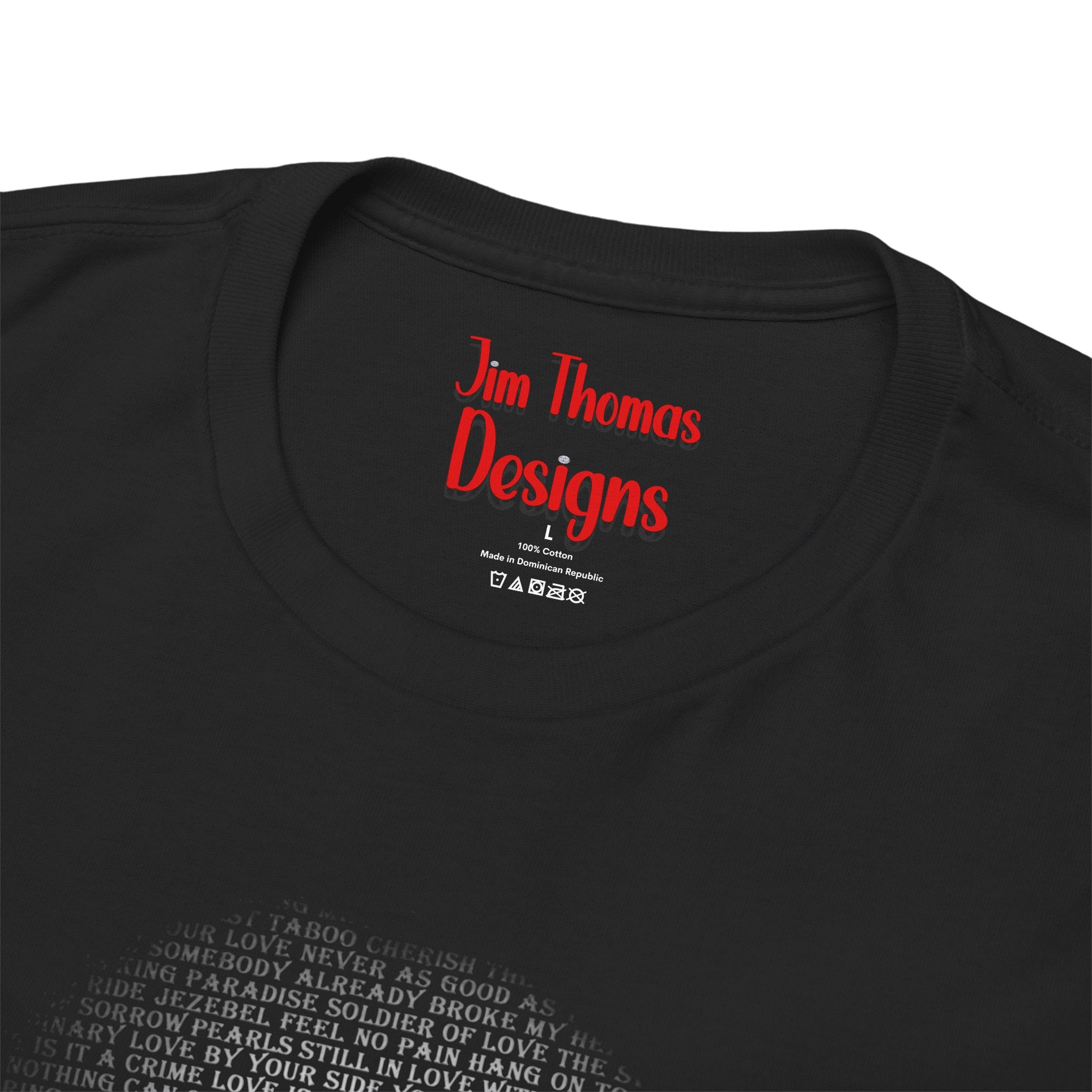 "Sade's Greatest Hits" T-Shirt - Red Text