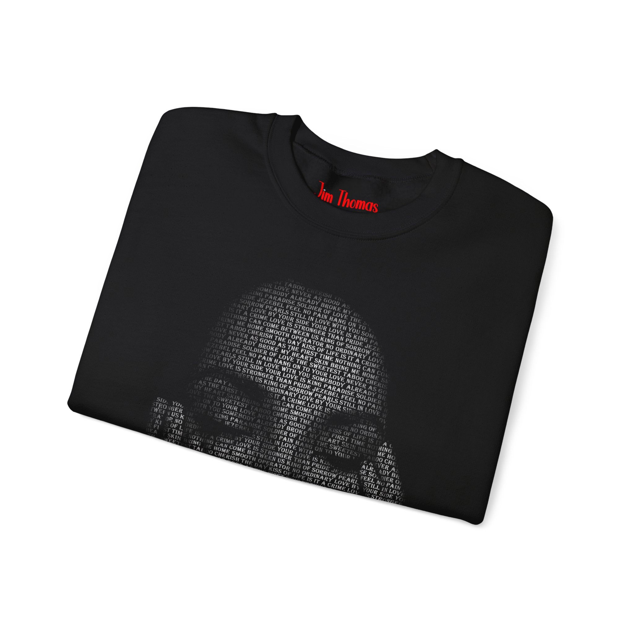 "Sade's Greatest Hits" Sweatshirt — Red Text
