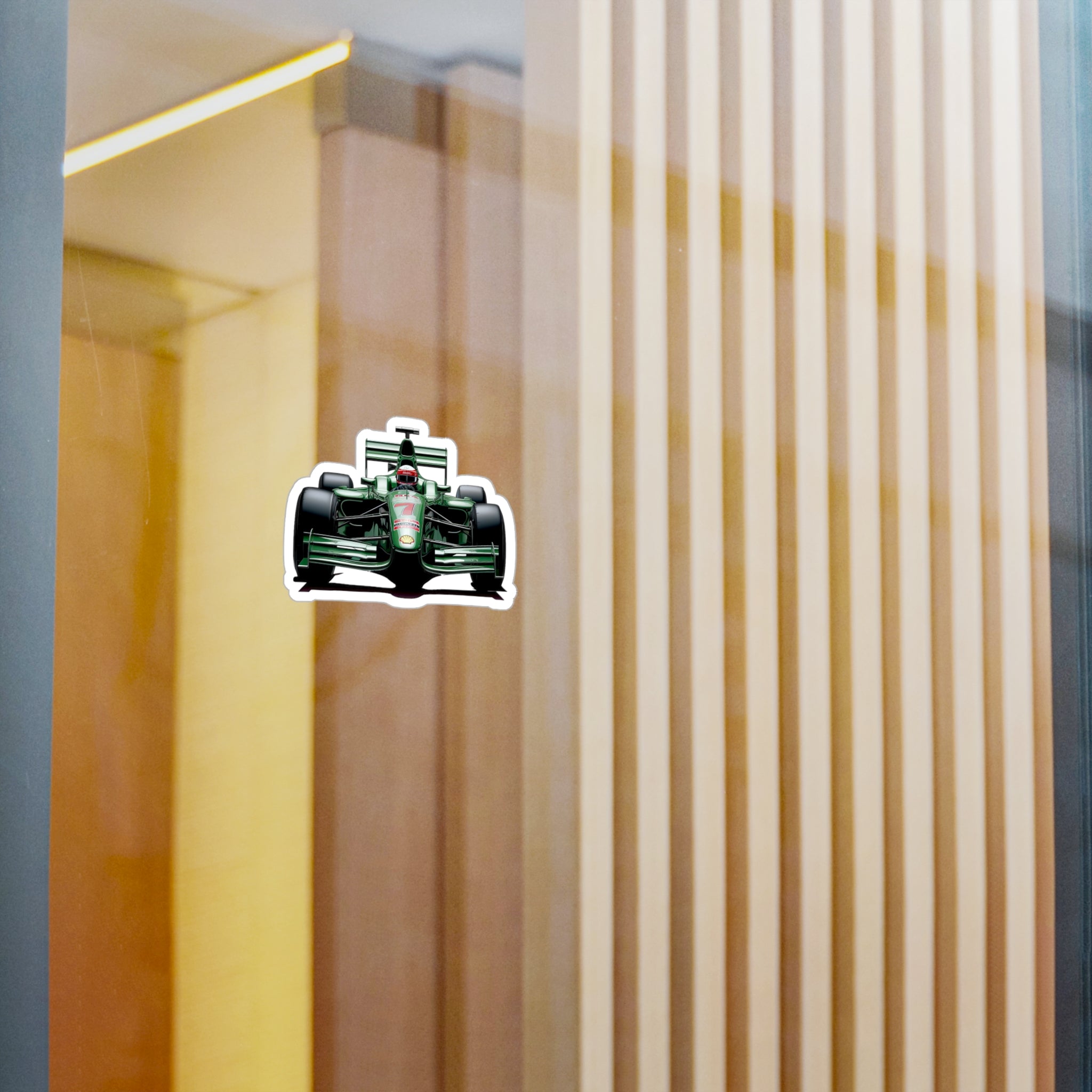 F1 Car #1 Vinyl Decal