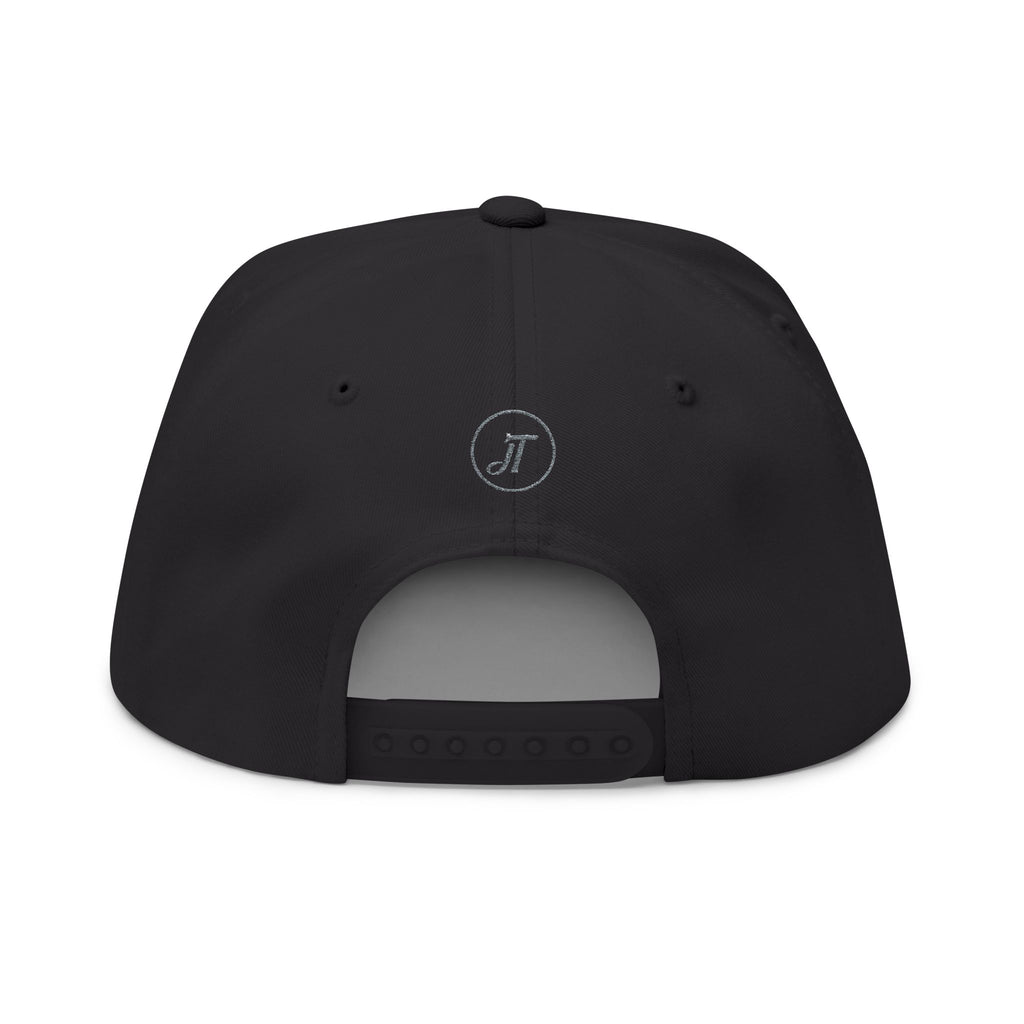 "Thou Shall Not Test My Gangster" - Embroidered Flat Bill Snapback Cap