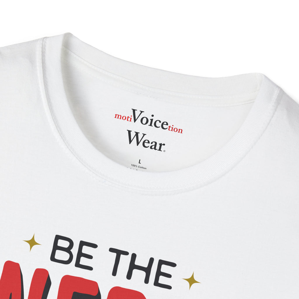 "Be The Energy" - Red - "moti-Voice-tion Wear" T-Shirt