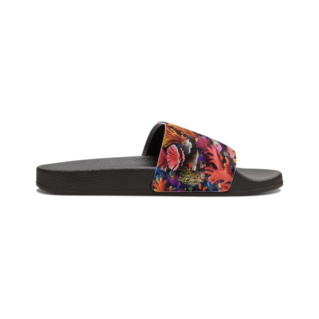 "All-Over Print" - #135 Men's Removable-Strap Sandals