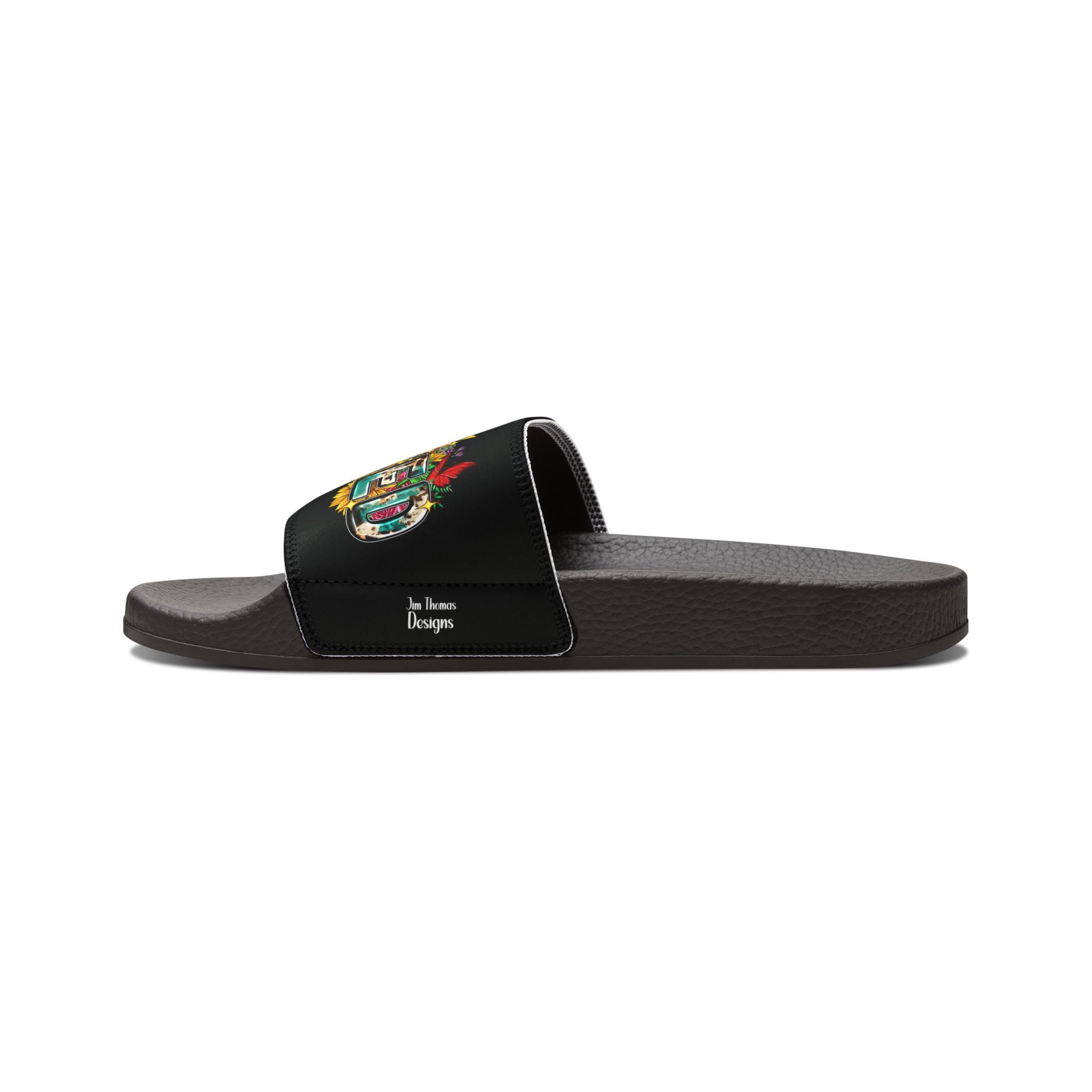 "All-Over Print" - #192 Men's Removable-Strap Sandals