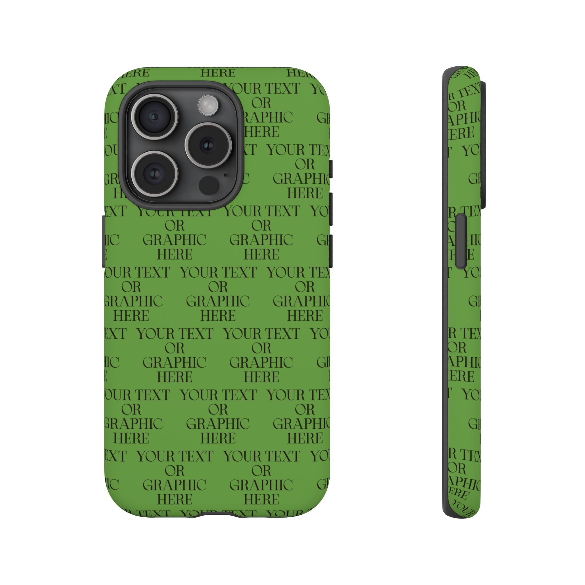 Custom Personalized "All-Over Print"  Tough Phone Case