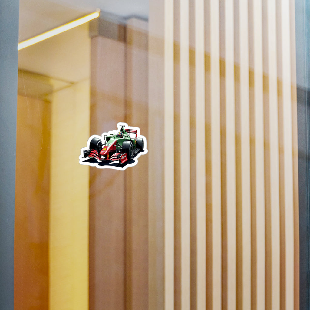 F1 Car #6 Vinyl Decal