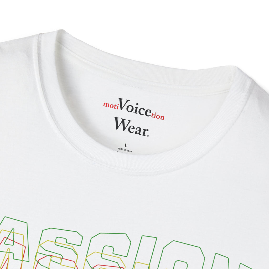 "Passion" - "moti-Voice-tion Wear" T-Shirt