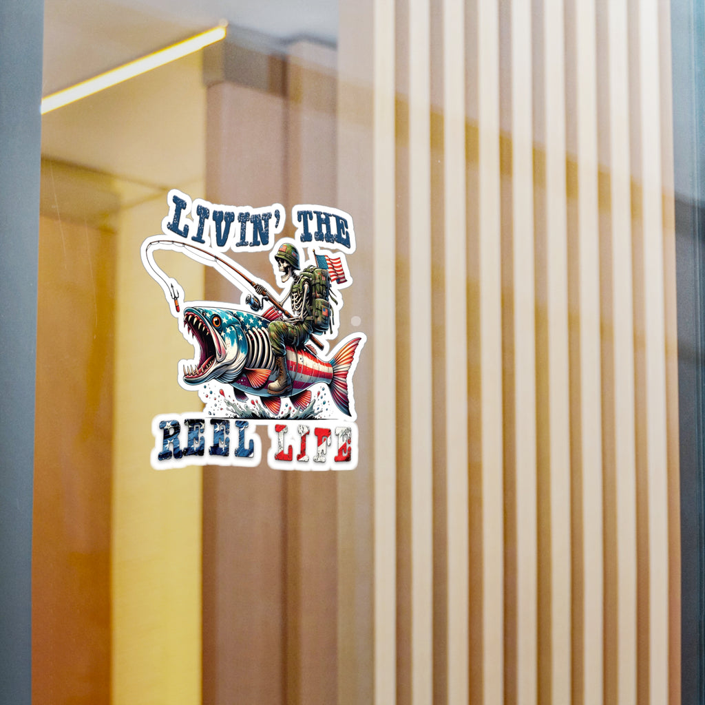 Livin' The Reel Life Vinyl Decal